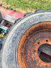 POWER KING INDUSTRIAL FORKLIFT TIRE WITH STEEL RIM. - 2