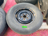 (2) GOODYEAR TEMPORARY SPARE TIRE ON STEEL WHEEL. - 2
