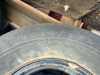 (2) GOODYEAR TEMPORARY SPARE TIRE ON STEEL WHEEL. - 3