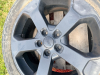 2 JEEP 5-SPOKE ALLOY WHEELS WITH GOODYEAR FORTERA HL TIRES. - 2