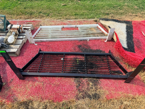 (2) REAR WINDOW CAB GUARD