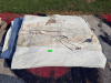 (1) PALLET OF ASSORTED VINYL TARPS