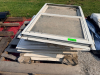 (1) PALLET OF VINYL SLIDING WINDOW SASHES. - 2