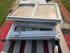 (1) PALLET OF VINYL SLIDING WINDOW SASHES. - 3