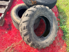 PALLET OF ASSORTED WHEELS AND TIRES. - 2