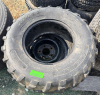 PALLET OF ASSORTED WHEELS AND TIRES.