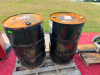(2) 55-GALLON STEEL DRUMS LABELED PHILLIPS 66 ARCTIC LOW POUR HYDRAULIC OIL 15.DRUMS APPEAR FULL. - 5