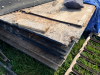 LOT OF USED PLYWOOD, OSB, AND SHEET GOODS. INCLUDES MULTIPLE FULL AND PARTIAL SHEETS IN ASSORTED THICKNESSES WITH VARYING CONDITION. MATERIAL SHOWS WEATHERING, EDGE DAMAGE, AND GENERAL WEAR. SOLD AS ONE LOT. - 3