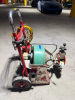 SPARTAN TOOL ELECTRIC POWERED DRAIN CLEANING MACHINE WITH ENCLOSED CABLE DRUM, MANUAL CABLE FEED CONTROL, WHEELED STEEL CART, PUSH HANDLE, AND POWER CORD. - 4
