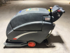 VIPER BATTERY-POWERED WALK-BEHIND AUTOMATIC FLOOR SCRUBBER WITH 20-INCH SCRUB DECK, SOLUTION AND RECOVERY TANKS, VACUUM RECOVERY SYSTEM, REAR SQUEEGEE ASSEMBLY, TRACTION DRIVE, ADJUSTABLE SPEED CONTROL, AND ONBOARD BATTERY CHARGER.