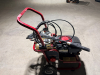 CRAFTSMAN GAS-POWERED PRESSURE WASHER WITH 2,500 PSI MAXIMUM PRESSURE, 2.5 GPM FLOW RATE, 6.75 HP ENGINE, HIGH-PRESSURE HOSE, SPRAY WAND, DUAL DETERGENT TANKS, DIAL-A-CLEANER CONTROL, AND PNEUMATIC TRANSPORT WHEELS. - 4