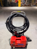 ELECTRIC PRESSURE WASHER WITH MOBILE TWO-WHEEL CART