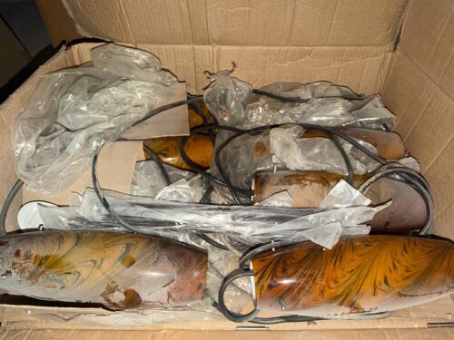 (6) A4-1A ASSORTED LIGHTING FIXTURES / LIGHTING COMPONENTS