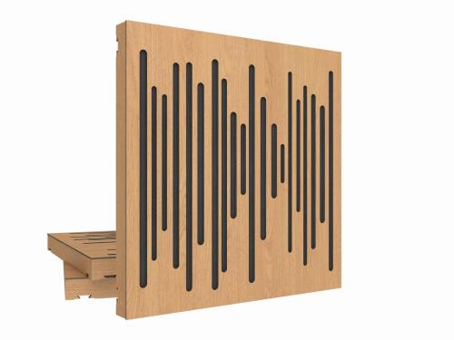 (2) BOXES OF VICOUSTIC VICPATTERN ULTRA WAVEWOOD ACOUSTIC PANEL