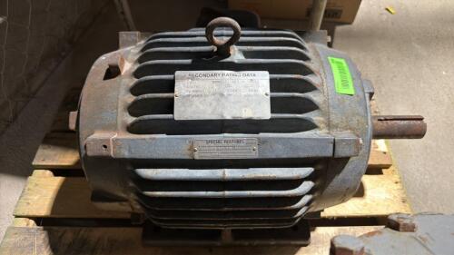 (1)15 HP 3-PHASE INDUSTRIAL ELECTRIC MOTOR &ndash; 190/380V &ndash; 1465 RPM &ndash; 50HZ