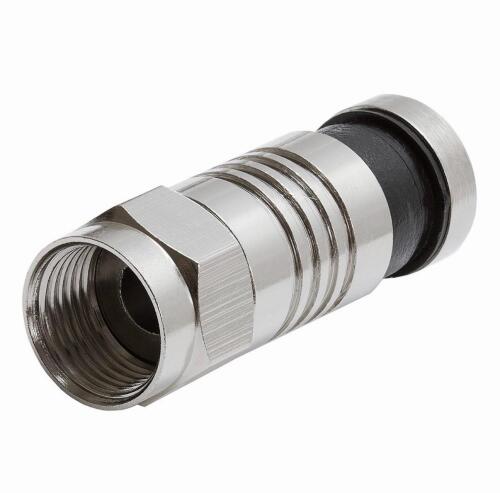 (6) JARS OF COAX COMPRESSION CONNECTORS