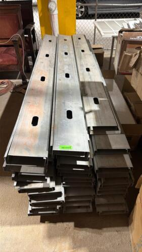 (1) LOT OF GALVANIZED STEEL STRUT CHANNEL / METAL FRAMING CHANNEL