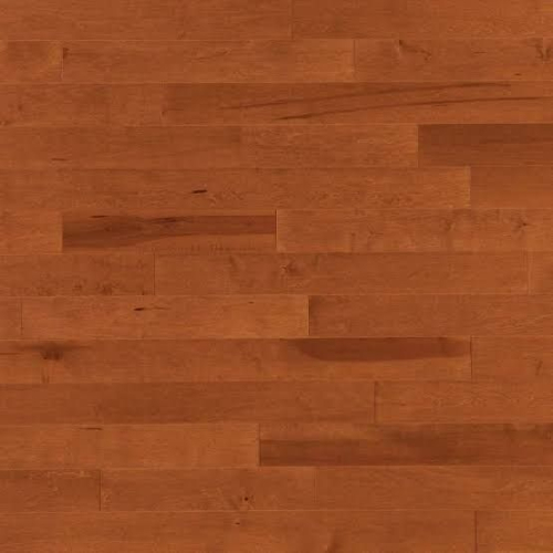(13) BOXES MIRAGE ENGINEERED MAPLE HARDWOOD FLOORING WITH AUBURN SEMI-GLOSS FINISH AND TONGUE-AND-GROOVE PLANK CONSTRUCTION