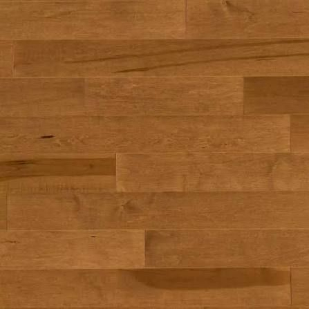 (13) BOXES OF MIRAGE ENGINEERED MAPLE HARDWOOD FLOORING WITH SIERRA SEMI-GLOSS FINISH AND TONGUE-AND-GROOVE PLANK CONSTRUCTION.