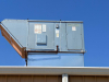 14.5' ACCUREX COMMERCIAL STAINLESS STEEL TYPE I EXHAUST HOOD SYSTEM WITH BAFFLE GREASE FILTERS, INTEGRATED LIGHTING, DUCT CONNECTIONS, ACCUREX ROOFTOP MAKE-UP AIR UNIT, EXHAUST FAN, ANSUL FIRE SUPPRESSION COMPONENTS, AND CONTROL CABINET. - 13