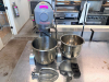 ADCRAFT 10-QUART PLANETARY MIXER WITH STAINLESS STEEL MIXING BOWLS, BOWL GUARD, MANUAL BOWL LIFT, START/STOP CONTROLS, AND MIXING ATTACHMENTS. - 2