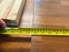 20' CUSTOM SOLID WOOD BUTCHER BLOCK COUNTERTOP SYSTEM WITH MULTIPLE CONNECTED SECTIONS, ROUNDED END SECTIONS, AND WALL-MOUNTED WOOD SUPPORT BRACKETS. COUNTERTOP FEATURES LAMINATED SOLID WOOD CONSTRUCTION WITH STAINED AND SEALED FINISH. INCLUDES MATCHING D - 8