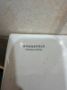 COMPLETE COMMERCIAL RESTROOM FIXTURE PACKAGE INCLUDING DOUBLE-SINK VANITY WITH SOLID SURFACE TOP, TWO INTEGRATED SINK BASINS, TWO FAUCETS, MIRROR, WALL-MOUNTED LIGHT FIXTURE, TWO WALL-MOUNTED URINALS, TWO TOILETS, TOILET/URINAL PARTITIONS, PAPER TOWEL DIS - 7