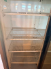 TRUE TWO-DOOR COMMERCIAL GLASS MERCHANDISER REFRIGERATOR WITH SLIDING GLASS DOORS, INTERIOR WIRE SHELVING, BOTTOM-MOUNTED REFRIGERATION SYSTEM AND ILLUMINATED WINE & CHEESE DISPLAY HEADER - 3