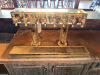 (2) 8-TAP DRAFT BEER DISPENSING SYSTEM WITH DUAL-TOWER TAP ASSEMBLY, EIGHT FAUCETS, DRIP TRAY, GLYCOL LINES, PUMP ASSEMBLY AND REMOTE ELECTRIC GLYCOL CHILLER. - 3
