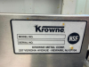KROWNE THREE-COMPARTMENT STAINLESS STEEL SINK WITH INTEGRAL DRAINBOARDS ON BOTH SIDES, HIGH BACKSPLASH, DEEP SINK COMPARTMENTS, DECK-MOUNTED FAUCET AND GALVANIZED TUBULAR LEGS. - 3