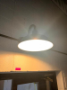 (3) BLACK INDUSTRIAL-STYLE WALL-MOUNT LIGHT FIXTURE WITH ROUND METAL SHADE, CURVED GOOSENECK ARM, WALL-MOUNT BRACKET - 2