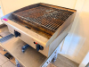 COMMERCIAL COUNTERTOP PROPANE CHARBROILER WITH STAINLESS STEEL BODY, HEAVY-DUTY CAST IRON COOKING GRATES, TWO INDEPENDENT BURNER CONTROLS, REAR AND SIDE SPLASH GUARDS - 4