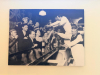 (8) ASSORTED BLACK AND WHITE PROHIBITION ERA CANVAS PRINTS. - 4