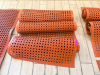(3) 5' X 3' RED RUBBER KITCHEN MATS - 2