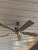 (4) 5-BLADE CEILING FANS WITH LIGHT FIXTURES - 2