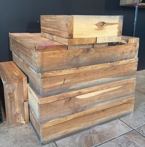 (1) ASSORTED WOODEN CRATES