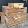 (1) ASSORTED WOODEN CRATES