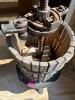 (1) ANTIQUE WOODEN FRUIT / WINE PRESS - 2