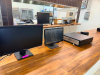 (2) COMPUTER MONITORS.