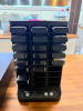 JTECH GUEST CALL RESTAURANT PAGERS WITH CHARGING STATION.