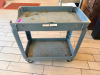 (1) 2 TIER PLASTIC UTILITY CART