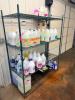 (1) 4 TIER HEAVY DUTY WIRE SHELF