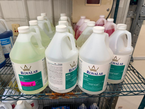 (15) BOTTLES OF ASSORTED CLEANING SUPPLIES