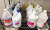 (16) BOTTLES OF ASSORTED CLEANING SUPPLIES