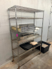 (1) HEAVY DUTY 6 TIER WIRE SHELF