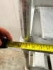 (2) 4 TIER ALUMINUM SHELVING UNITS - 3