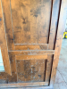 LOT OF WOOD WALL PANELING AND TRIM LOCATED THROUGHOUT THE BAR AREA, CONSISTING OF STAINED WOOD VERTICAL PANELS, RAISED FRAME AND PANEL SECTIONS, HORIZONTAL AND VERTICAL TRIM, WINDOW SURROUNDS, CORNER TRIM, AND ASSOCIATED WOOD COMPONENTS AS SHOWN. PANELING - 3