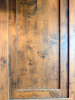 LOT OF WOOD WALL PANELING AND TRIM LOCATED THROUGHOUT THE BAR AREA, CONSISTING OF STAINED WOOD VERTICAL PANELS, RAISED FRAME AND PANEL SECTIONS, HORIZONTAL AND VERTICAL TRIM, WINDOW SURROUNDS, CORNER TRIM, AND ASSOCIATED WOOD COMPONENTS AS SHOWN. PANELING - 4