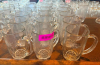 (18) "CROWN VALLEY WINERY" LOGO GLASS BEER MUGS