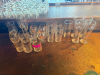 (1) LOT OF ASSORTED GLASSES